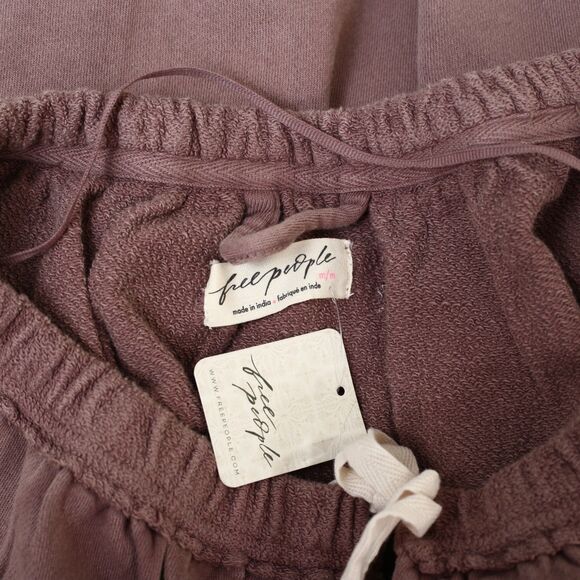 Free People Picnic Sweatshirt Blouse Top Oversized Pullover Cotton M NWT 283705 - Picture 8 of 8